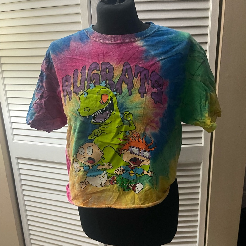 Rewind Multicolor Rugrats Cropped T-Shirt